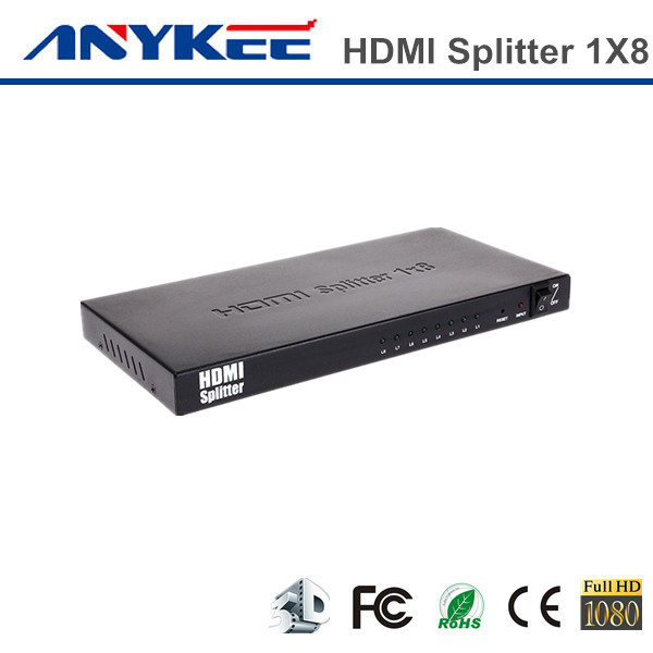 HDMI分配器1分8，一进八出