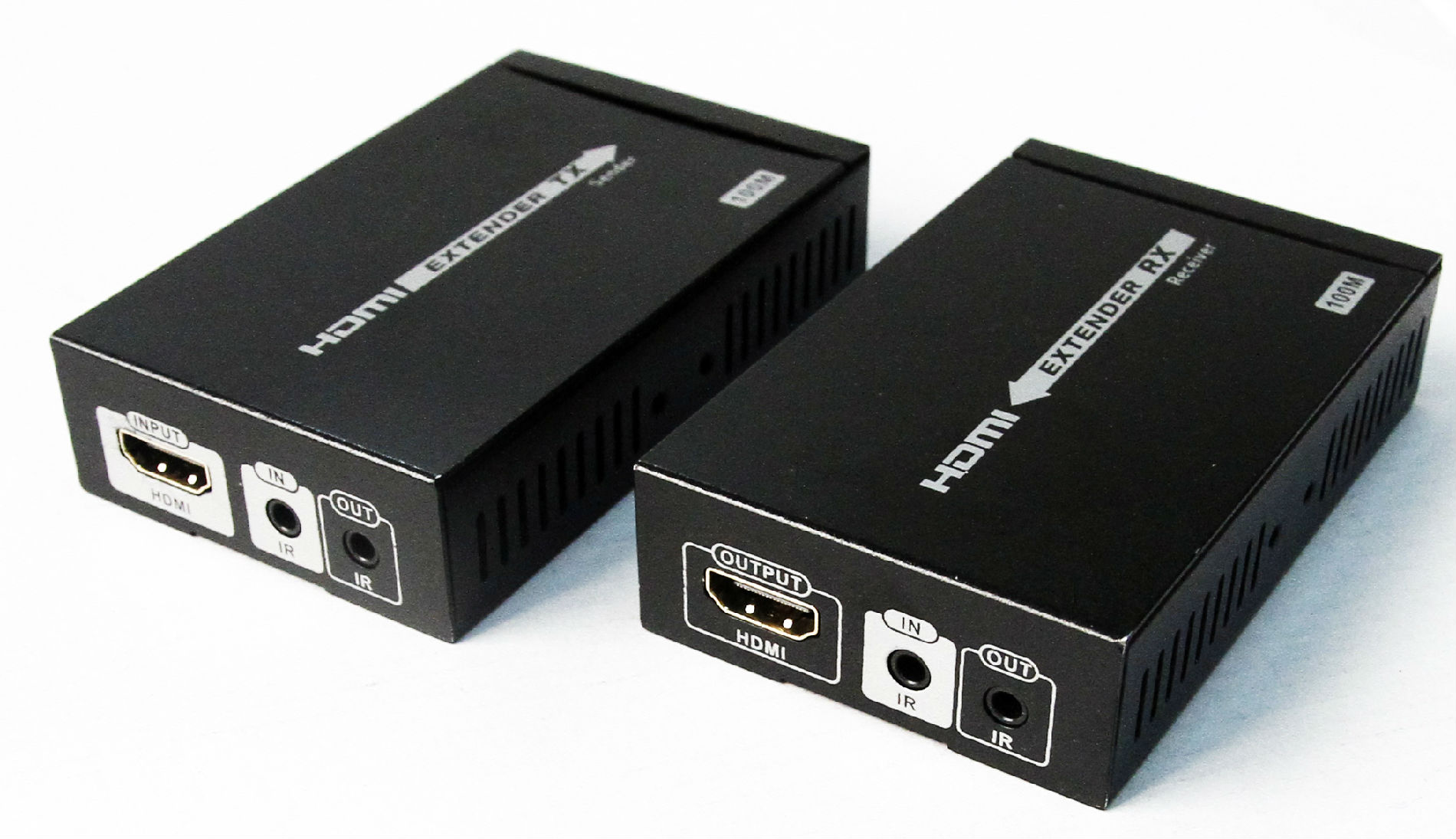 4K*2K延长器，超高清HDBaest 单网线HDMI延长器100M带红外回传和POE