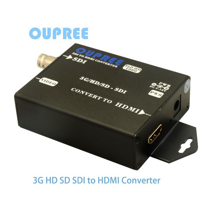 SDI转HDMI/DVI转换器1080p@60Hz全高清独立盒