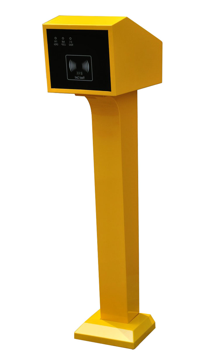 昆明龙蛰 停车场收费票箱 IC卡刷系统 出入口票箱 简易型票型-LGPX002