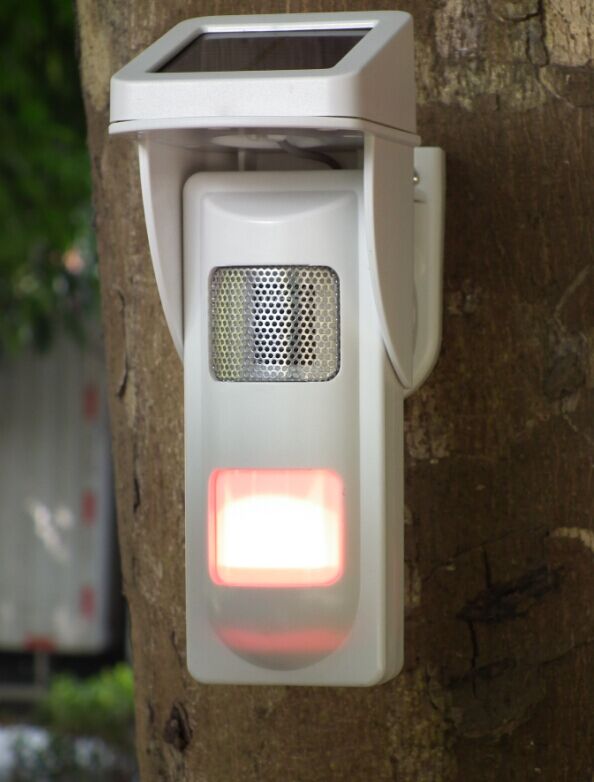 SVG-40红外鹰太阳能智能现场声光警示器