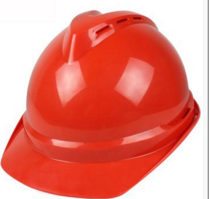 梅思安V-Gard豪华型ABS安全帽,PVC吸汗带 有透气孔 梅思安矿工帽