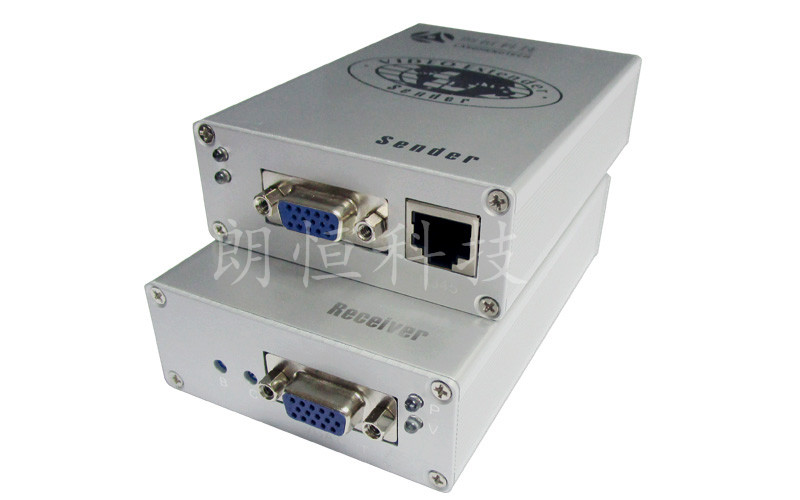 朗恒延长器 VGA-100H 音视频延长器  转换器 品质一流