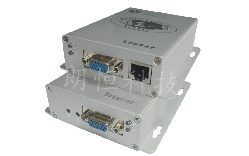 朗恒vga延长器 VGA-200HD音视频延长器(工业级) 切换器