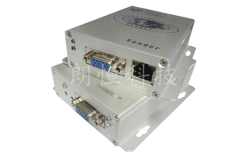 朗恒延长器 IPVA-200S VGA音视频网络传输器 信号延长器