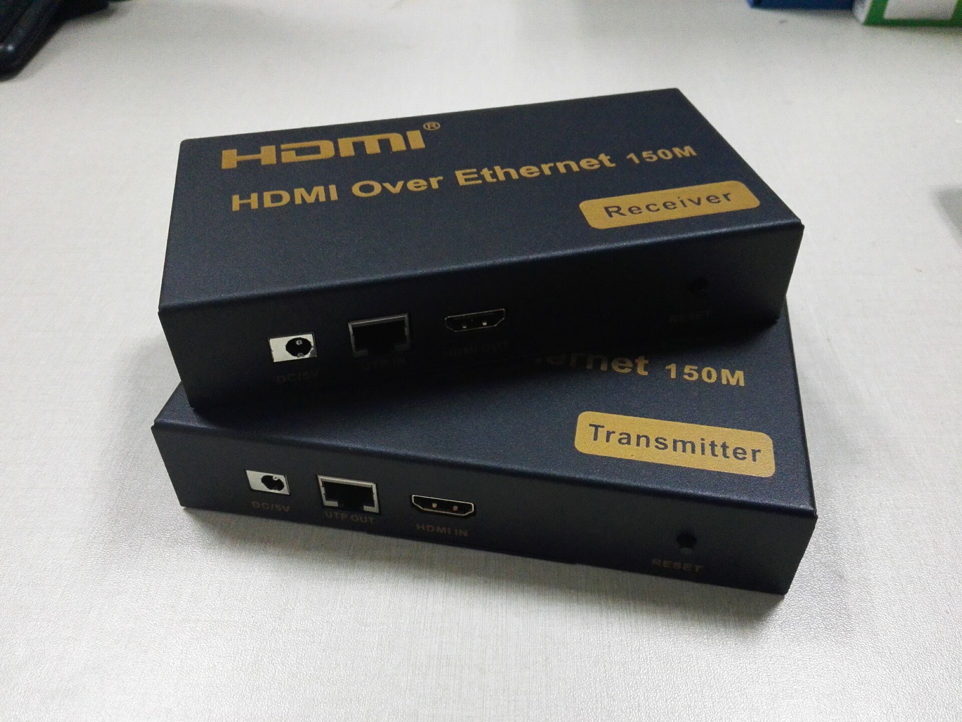 HDMI KVM IP延长器 150M  支持鼠标， 键盘远距离遥控