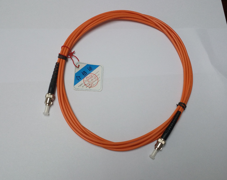 汉信光缆 ST多模光纤跳线 3米长 可作尾纤使用