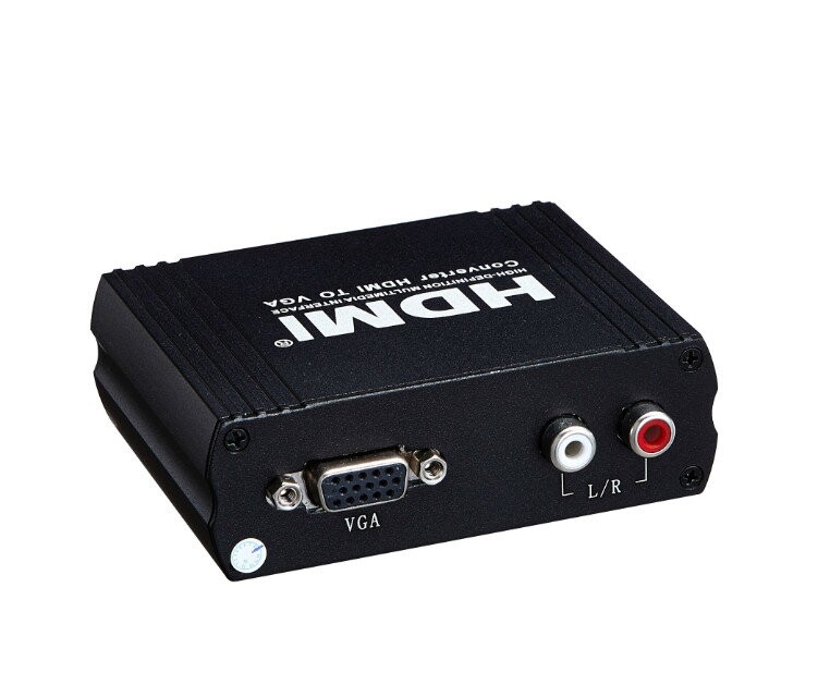 高品质HDMI TO VGA接口 转换器 支持3D 1080P 信号传输