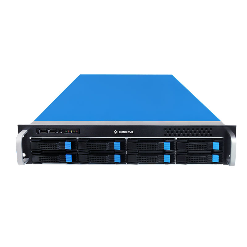 联瑞【linkreal】LB208S 企业级nas网络存储服务器 单电机架式8盘位