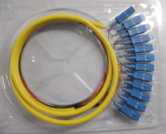 束状尾纤，12色束状尾纤，SC12芯束状尾纤