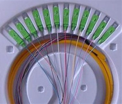 SC12芯束状尾纤,12色束状尾纤，12芯带状