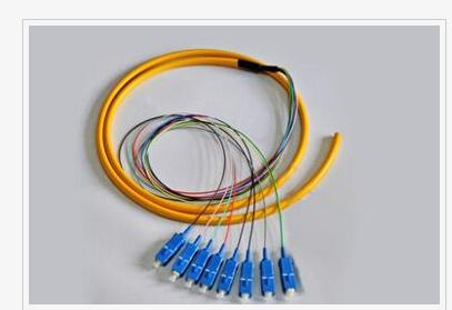 SC 8芯1.5米单模束状尾纤光缆跳线