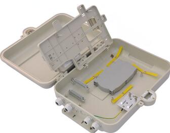1分16插卡式光分路器箱FTTH光纤盒