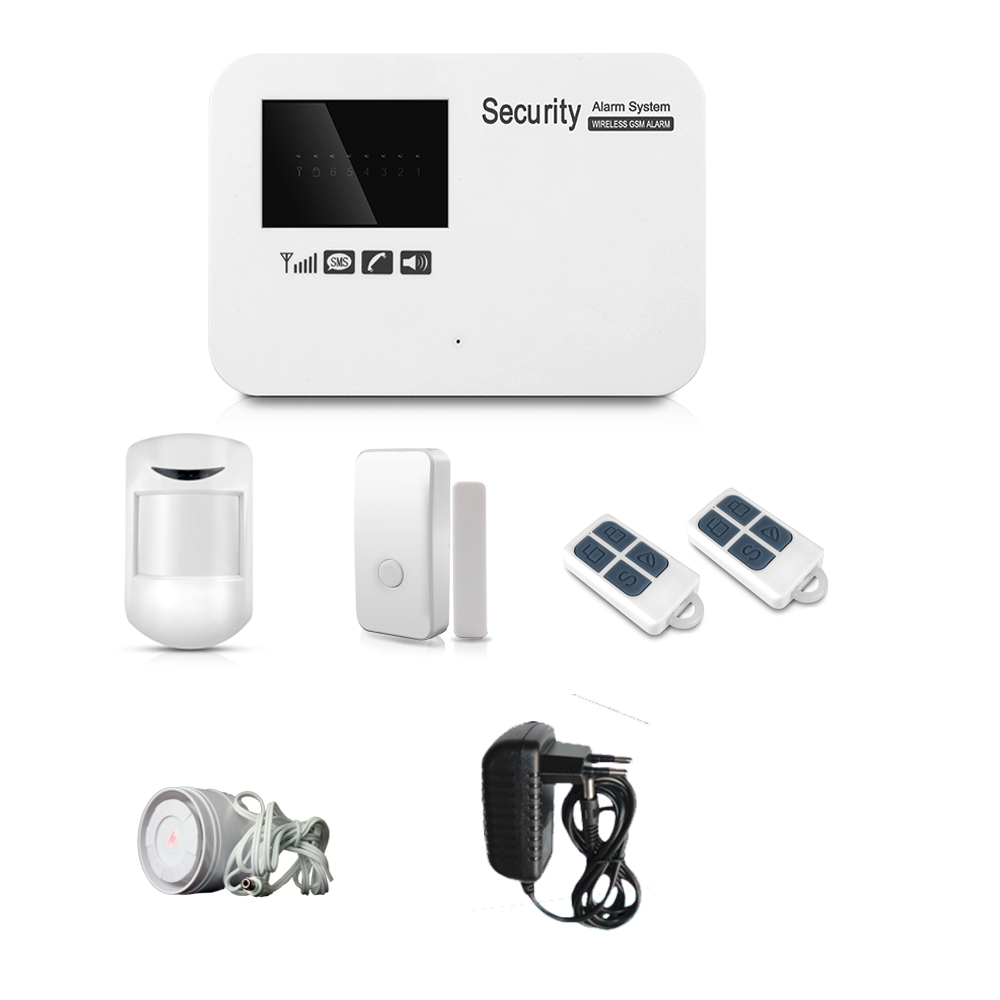 卫力GSM家用防盗无线智能报警器远程APP控制外贸热销