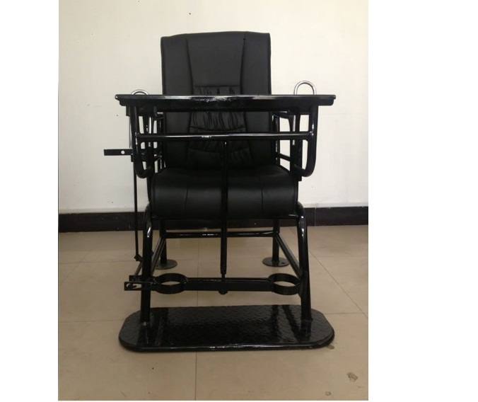 铁质软包审讯椅审问椅价格审讯室椅子厂家