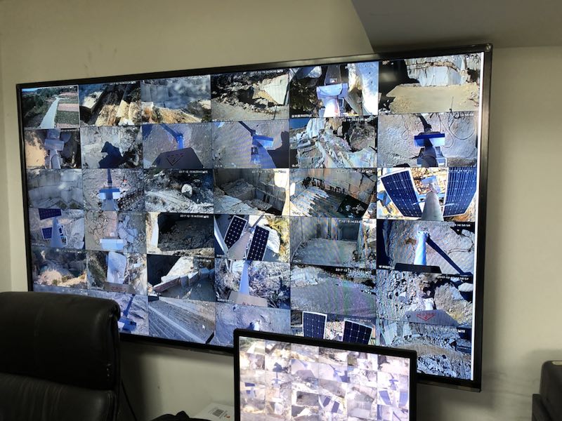 莱安矿山采石场无线视频监控系统 无线网桥视频传输 无线图传组网