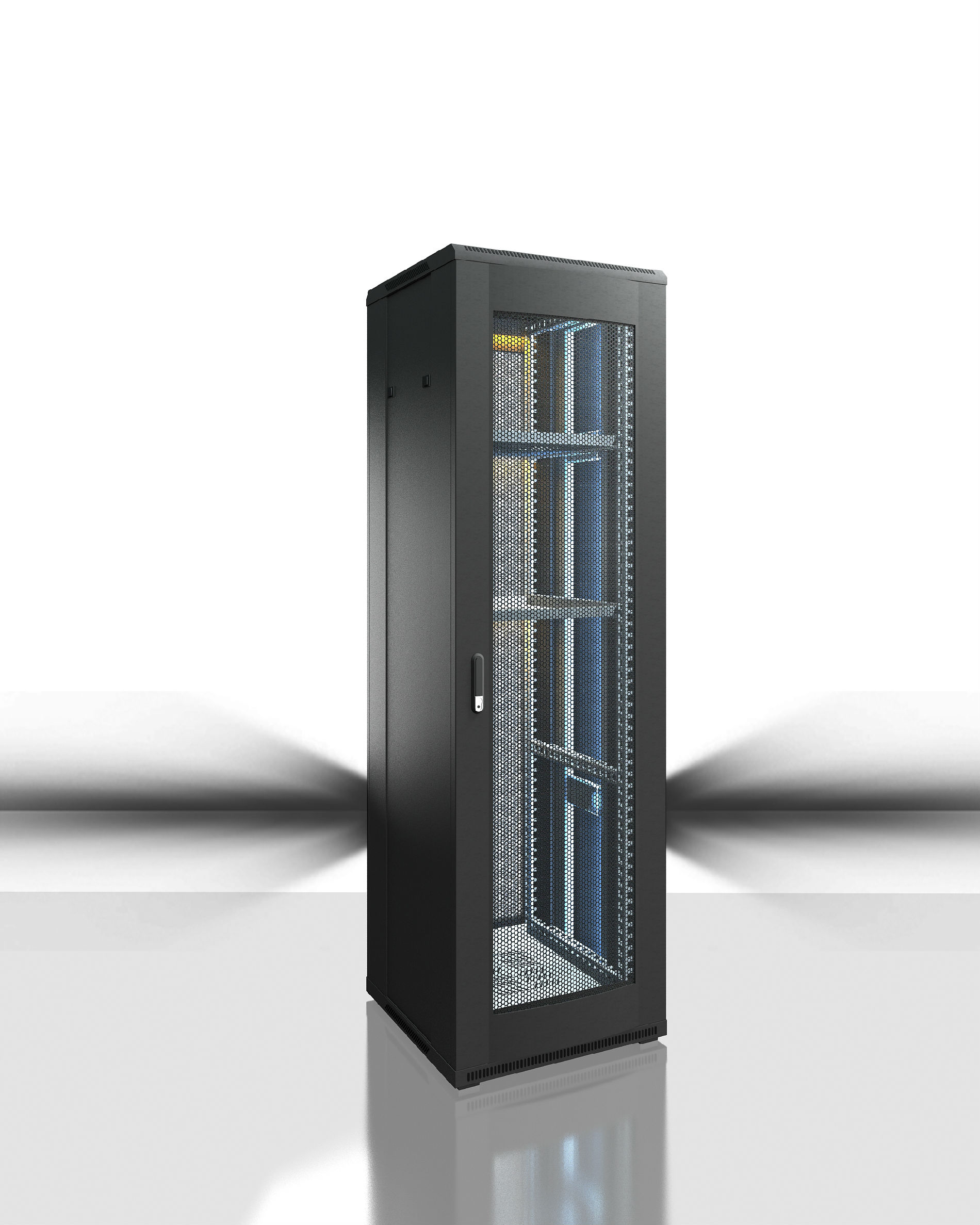 网络机柜列头柜配电柜操作台电视墙模块化数据中心PDU电源