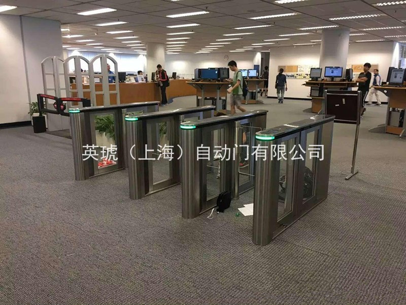 供应英琥PG200桥式立式摆闸人行通道闸门禁刷卡入口机