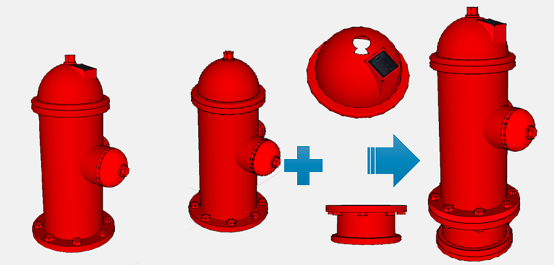 智能消防栓监控系统 城市消防远程监控系统 润泽智能