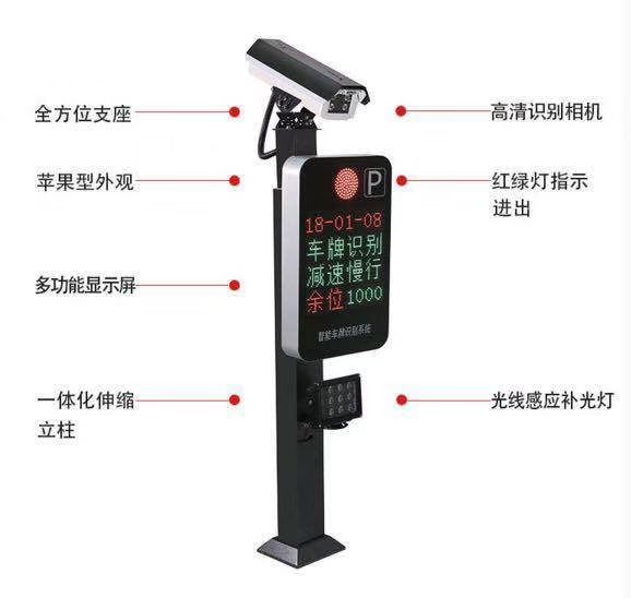 深圳停车场设备 厂家直销车牌识别系统 可支持支付宝 微信 输入手机号出入场