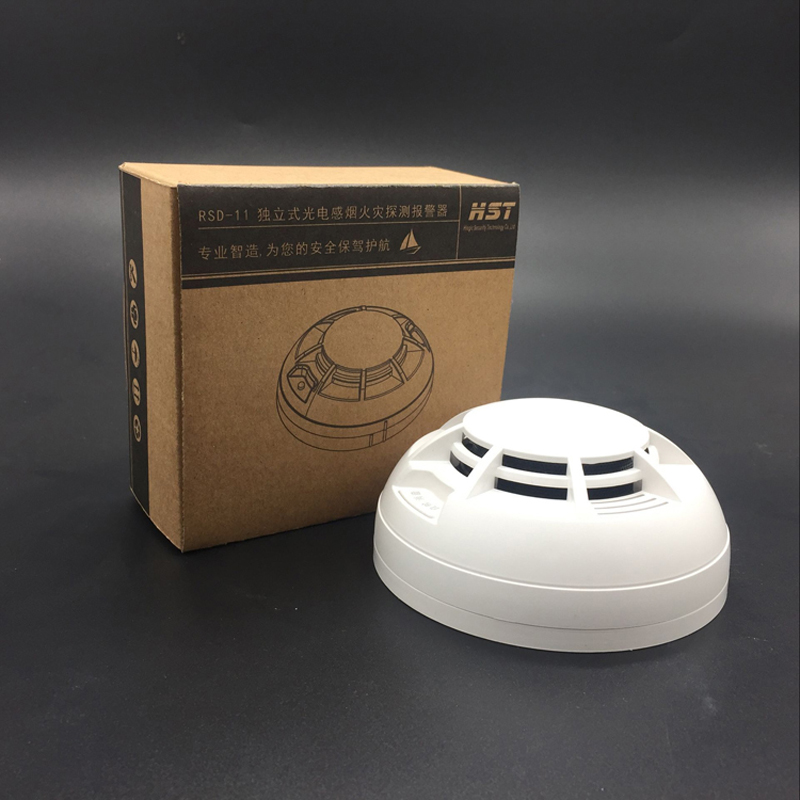 3C消防认证独立烟感器 电池家用质量烟雾探测器 便捷感烟器