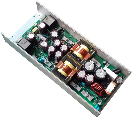 D类定压数字功放电源一体板、模组、模块，960W，公共广播专用