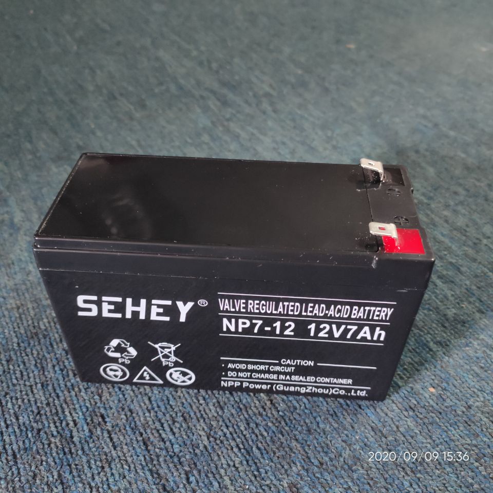 广州西力SEHEY电池12V7AH UPS专用 华为电源报价