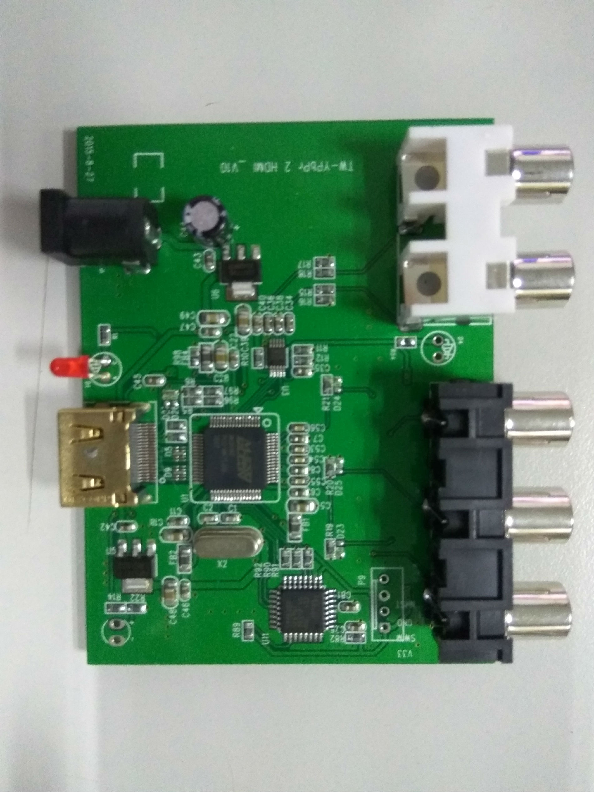 YPbPr 转 HDMI MS9282方案套片 支持音频 PCBA定制开发等