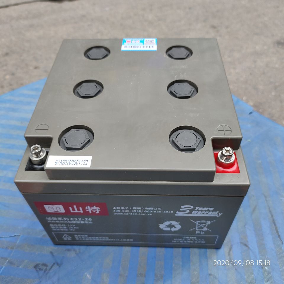 广州山特C12-26蓄电池报价 机房备用电池代理 UPS维修