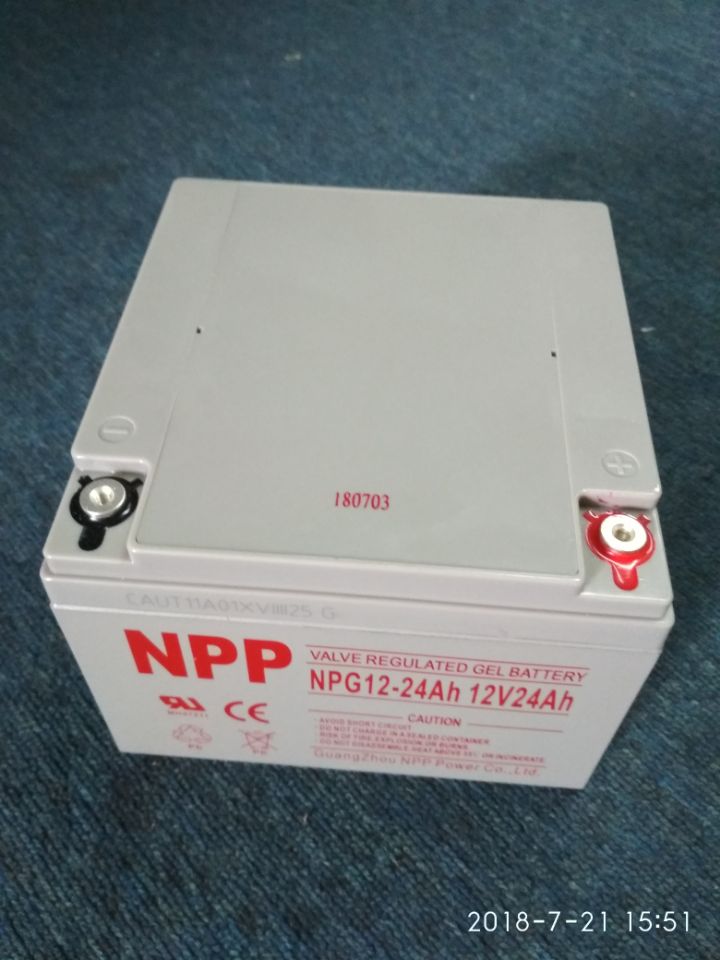 直流屏NPP蓄电池12V24AH广东代理 机房UPS电源维修