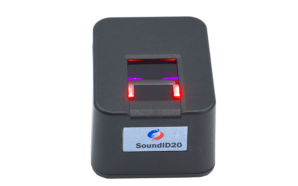 尚德小巧紧凑防伪指纹采集仪SoundID208平面指纹识别仪 