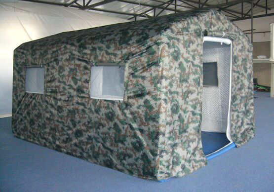 充气式宿营帐篷