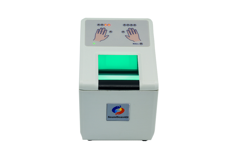 SoundScan双指指纹扫描采集设备滚动采集感应手指自动采集 