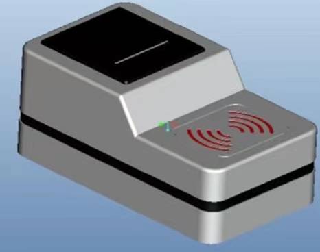  华思福支持身份证验证条形码打印的集成一体式设备